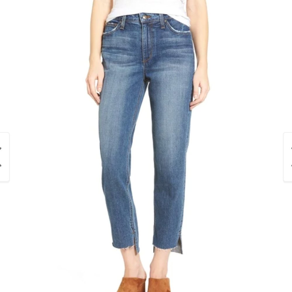 Joe's Jeans Debbie Step Hem Ankle Fray